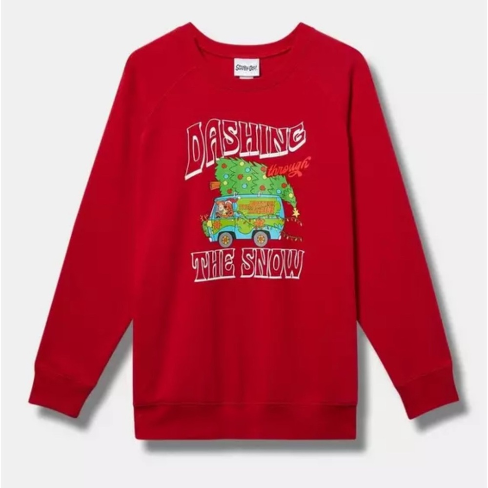 TORRID Scooby Doo Classic Fit Cozy Fleece Crew Sweatshirt
